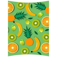 Fruit Tropical Pattern Design Art Pattern Back Support Cushion by Ravend