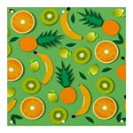 Fruit Tropical Pattern Design Art Pattern Banner and Sign 3  x 3  Front