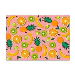 Fruits Tropical Pattern Design Art Sticker A4 (100 Pack) by Ravend