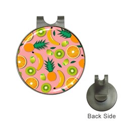 Fruits Tropical Pattern Design Art Hat Clips With Golf Markers by Ravend