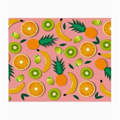 Fruits Tropical Pattern Design Art Small Glasses Cloth by Ravend