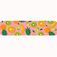 Fruits Tropical Pattern Design Art Large Bar Mat by Ravend