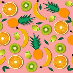 Fruits Tropical Pattern Design Art Play Mat (rectangle) by Ravend