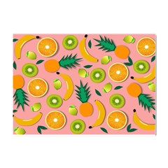 Fruits Tropical Pattern Design Art Crystal Sticker (a4) by Ravend