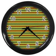 Free Flow Wall Clock (black) by Sparkle