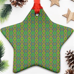 Geometry Star Ornament (two Sides)