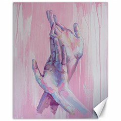 Conceptual Abstract Hand Painting  Canvas 11  X 14  by MariDein