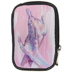 Conceptual Abstract Hand Painting  Compact Camera Leather Case by MariDein