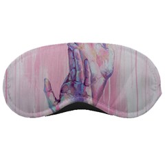 Conceptual Abstract Hand Painting  Sleeping Mask