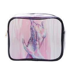 Conceptual Abstract Hand Painting  Mini Toiletries Bag (one Side) by MariDein