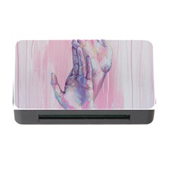 Conceptual Abstract Hand Painting  Memory Card Reader With Cf by MariDein