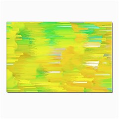 Colorful Multicolored Maximalist Abstract Design Postcard 4 x 6  (pkg Of 10) by dflcprintsclothing