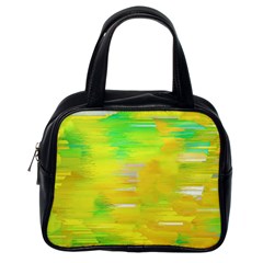 Colorful Multicolored Maximalist Abstract Design Classic Handbag (one Side) by dflcprintsclothing