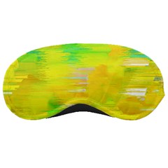 Colorful Multicolored Maximalist Abstract Design Sleeping Mask by dflcprintsclothing