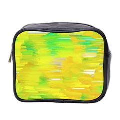 Colorful Multicolored Maximalist Abstract Design Mini Toiletries Bag (two Sides)