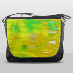 Colorful Multicolored Maximalist Abstract Design Messenger Bag by dflcprintsclothing