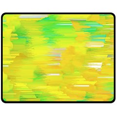 Colorful Multicolored Maximalist Abstract Design Fleece Blanket (medium)