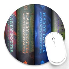 Vintage Collection Book Round Mousepad