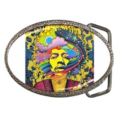 Psychedelic Rock Jimi Hendrix Belt Buckles