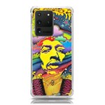 Psychedelic Rock Jimi Hendrix Samsung Galaxy S20 Ultra 6.9 Inch TPU UV Case Front