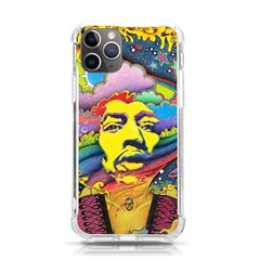 Psychedelic Rock Jimi Hendrix Iphone 11 Pro 5 8 Inch Tpu Uv Print Case