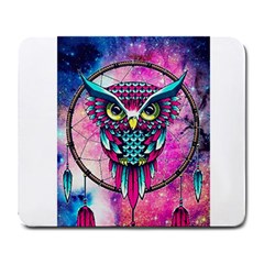 Owl Dreamcatcher Large Mousepad