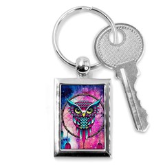 Owl Dreamcatcher Key Chain (rectangle)