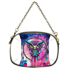 Owl Dreamcatcher Chain Purse (one Side) by Jancukart