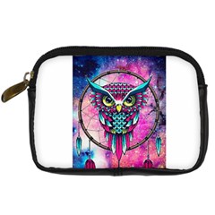 Owl Dreamcatcher Digital Camera Leather Case