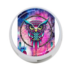 Owl Dreamcatcher 4-port Usb Hub (two Sides)