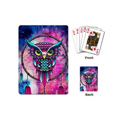 Owl Dreamcatcher Playing Cards Single Design (mini)