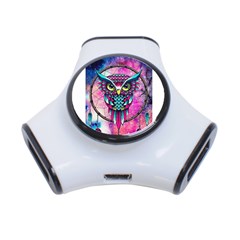 Owl Dreamcatcher 3-port Usb Hub