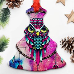 Owl Dreamcatcher Ornament (christmas Tree)  by Jancukart