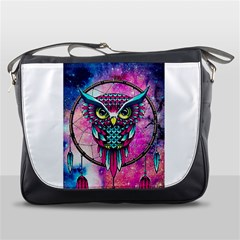 Owl Dreamcatcher Messenger Bag by Jancukart