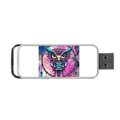 Owl Dreamcatcher Portable Usb Flash (one Side)