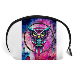 Owl Dreamcatcher Accessory Pouch (large) by Jancukart