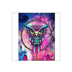 Owl Dreamcatcher Satin Bandana Scarf 22  X 22 