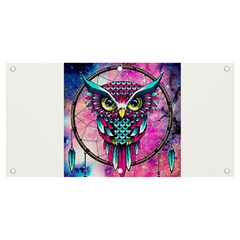 Owl Dreamcatcher Banner And Sign 4  X 2 