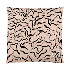 Leaves Plants Poster Drawing Standard Cushion Case (one Side) by Ravend