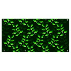 Branches Nature Green Leaves Sheet Banner And Sign 8  X 4 