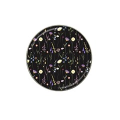 Flowers Floral Pattern Floral Print Hat Clip Ball Marker