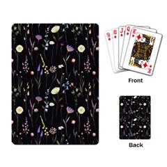 Flowers Floral Pattern Floral Print Playing Cards Single Design (rectangle)