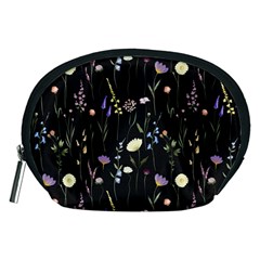 Flowers Floral Pattern Floral Print Accessory Pouch (medium)