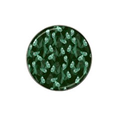 Plants Leaves Flowers Pattern Hat Clip Ball Marker