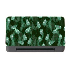 Plants Leaves Flowers Pattern Memory Card Reader With Cf