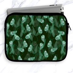 Plants Leaves Flowers Pattern Apple Ipad 2/3/4 Zipper Cases by Ravend