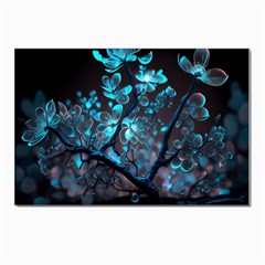 Art Ai Generated Cherry Blossom Blossoms Postcard 4 x 6  (pkg Of 10) by Ravend