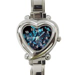 Art Ai Generated Cherry Blossom Blossoms Heart Italian Charm Watch Front