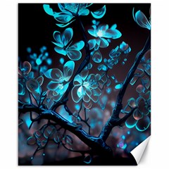 Art Ai Generated Cherry Blossom Blossoms Canvas 16  X 20  by Ravend