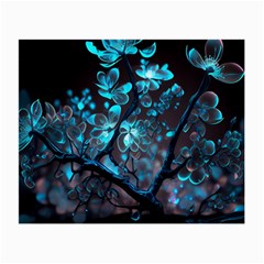 Art Ai Generated Cherry Blossom Blossoms Small Glasses Cloth (2 Sides) by Ravend